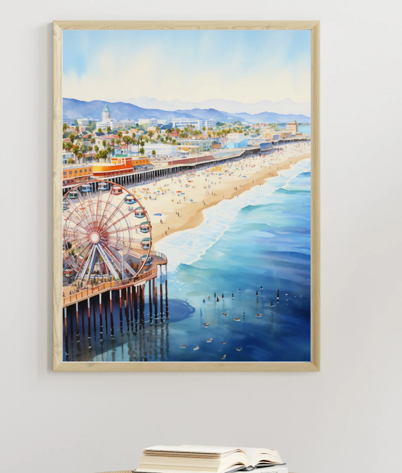 A Day at Santa Monica Pier: The Making of "Sunny Shores"
