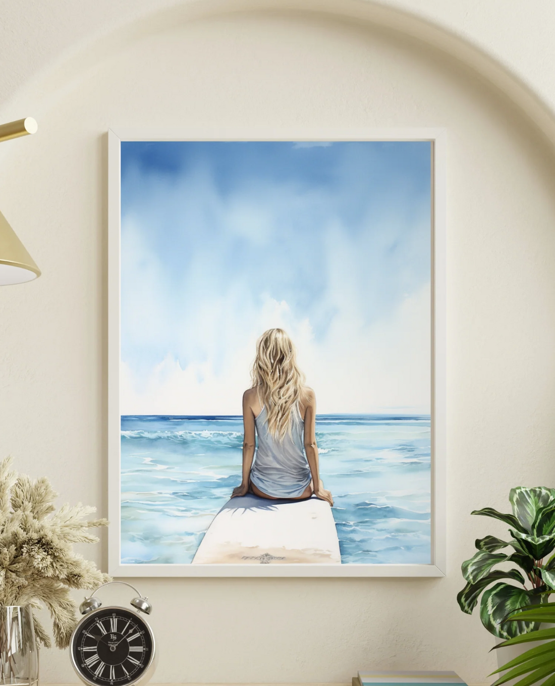 Chill Vibes at the Beach: The Creation of "Ocean's Embrace"