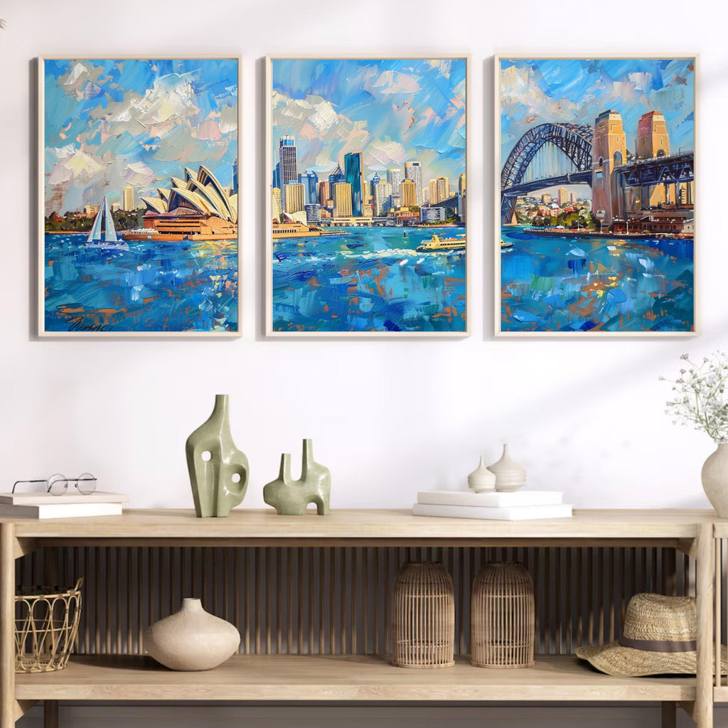 Ferris Wheel and jetty art capturing vibrant seaside atmosphere