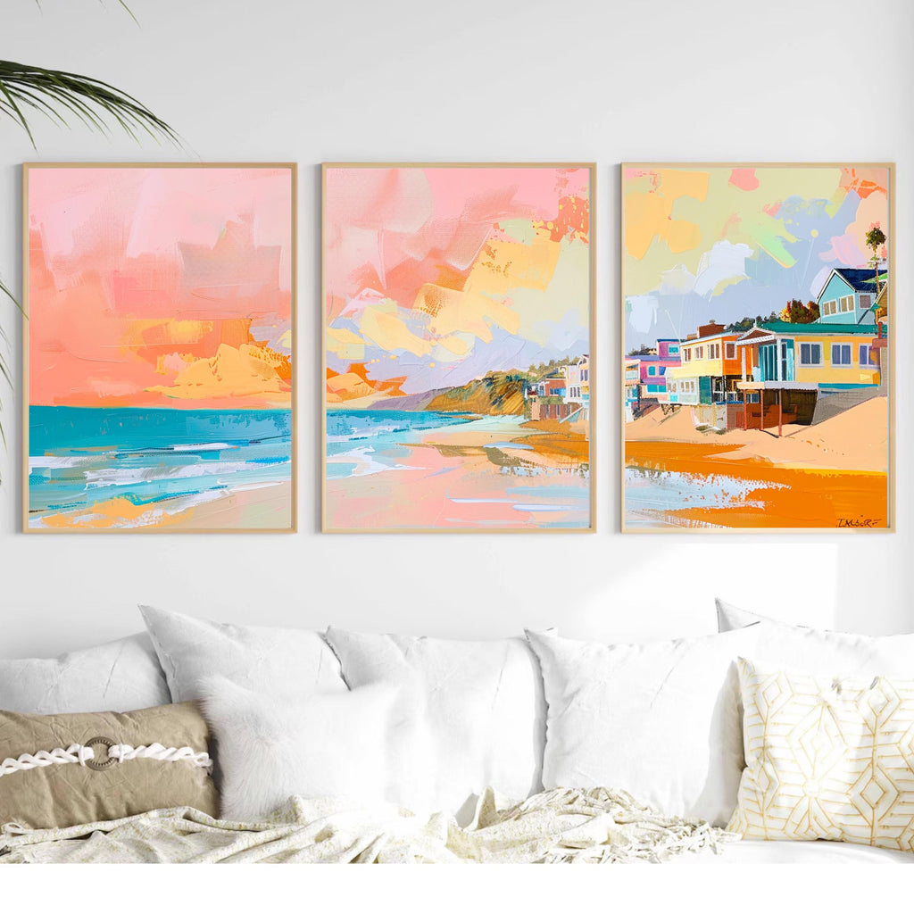 Relaxing seaside scenes from Malibu Beach