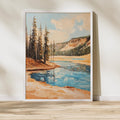 Yellowstone wall art