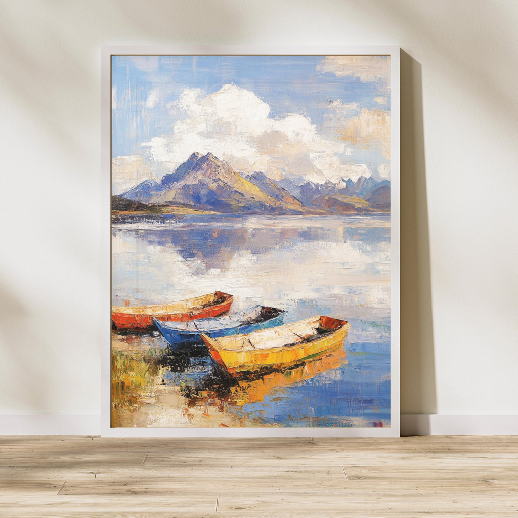 Peru lake scenery